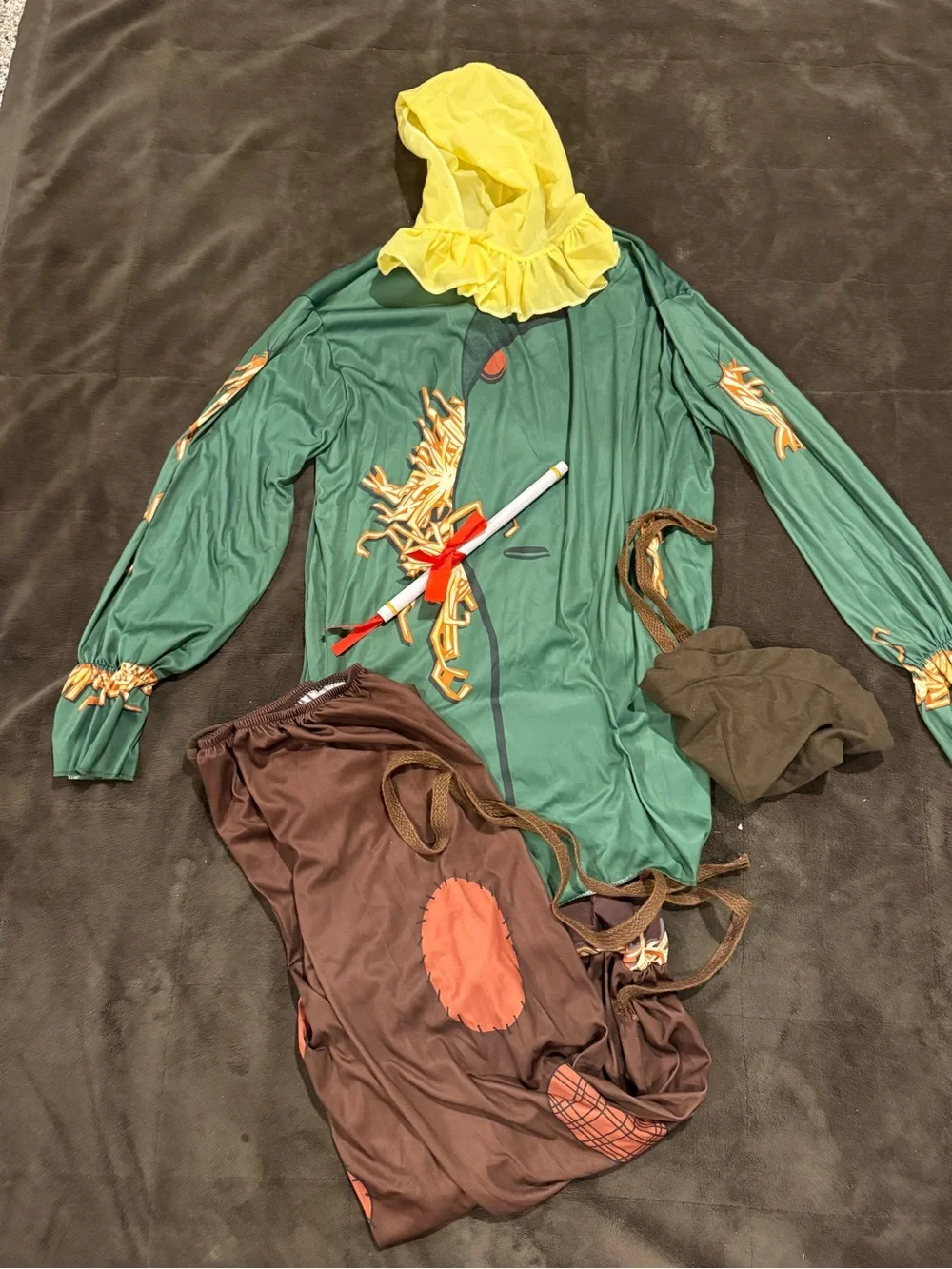 Scarecrow Men’s Costume - Brown
